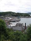 Oban from the top.
