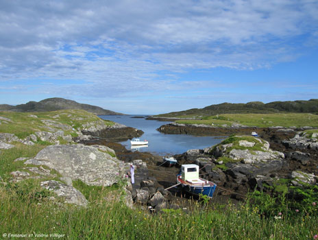 Airds on the eastern coast of Barra