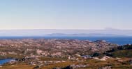 Le long de la côte est, vue sur Trotternish, île de Skye