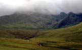 Glenbrittle, in the middle of the Cuillins Hills