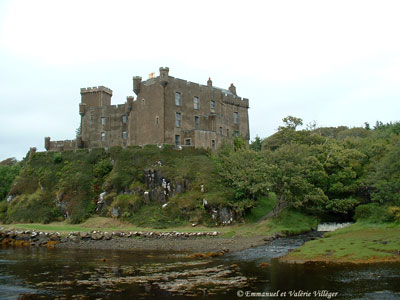 Dunvegan castle from the loch