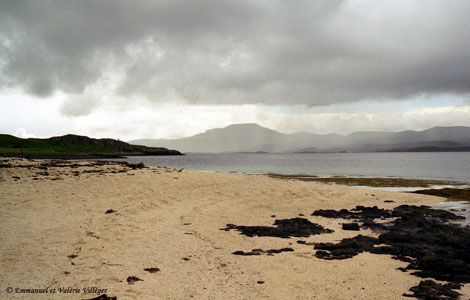 Away of the tourists road are the coral beaches