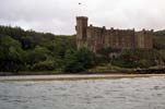 Dunvegan castle from the loch
