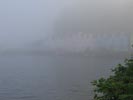 Portree dans la brume