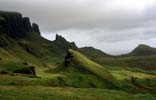 One of the strange mountains of the Trotternish ridge, the Quiraing
