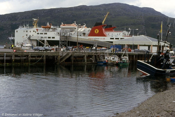 The MV of Lewis in Ullapool