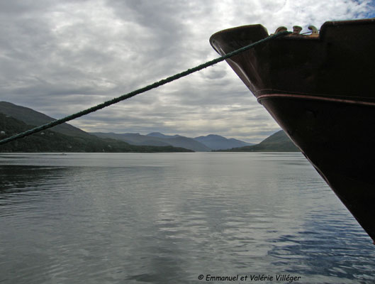 Loch Broom from the harbour of Ullapool